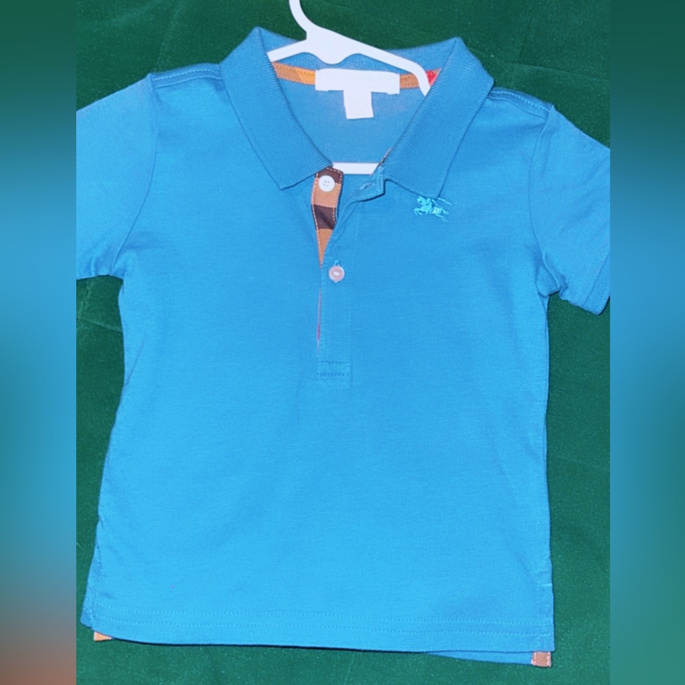 Infant/toddler Burberry shirt worn once in perfect condition